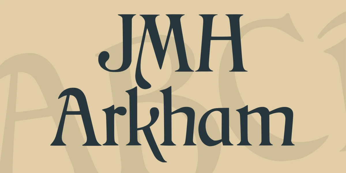 JMH Arkham Font