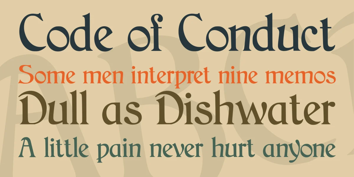 JMH Arkham Font preview 3