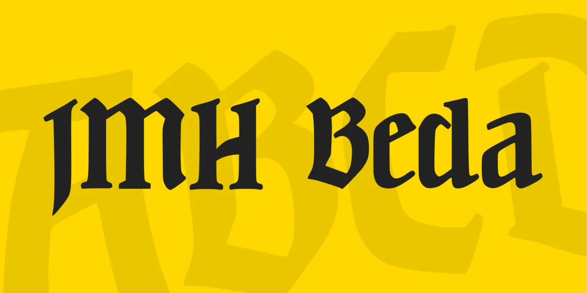 JMH Beda Font