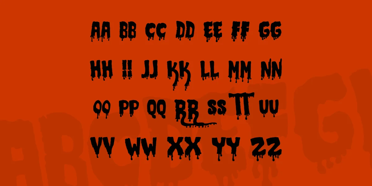 JMH CRYPT Font preview 5