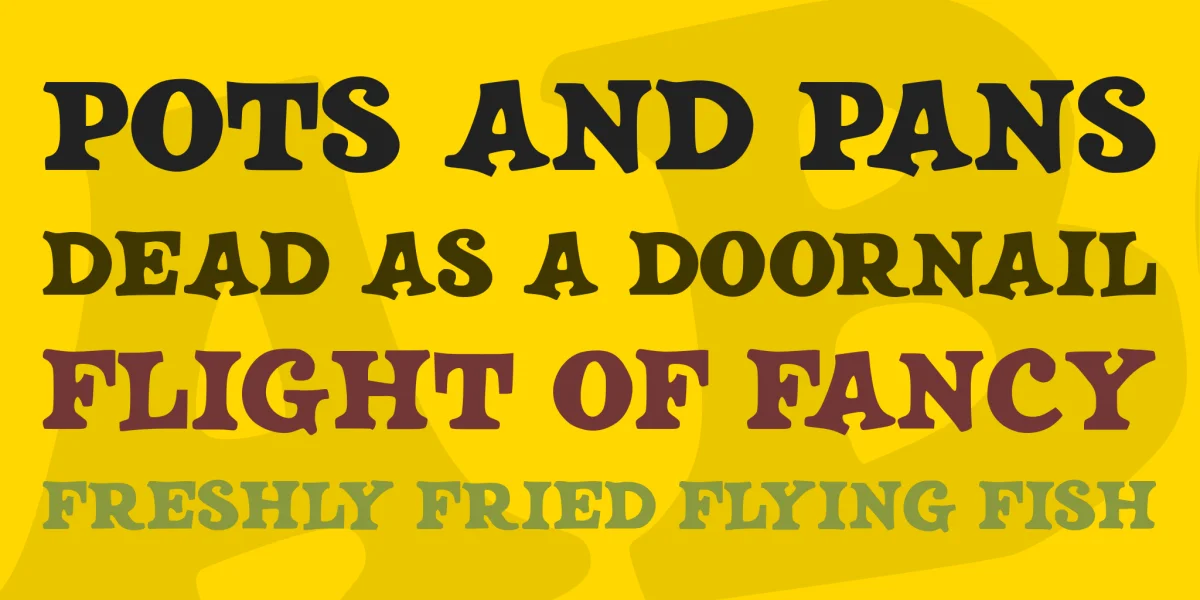 JMH SALOON Font preview 3