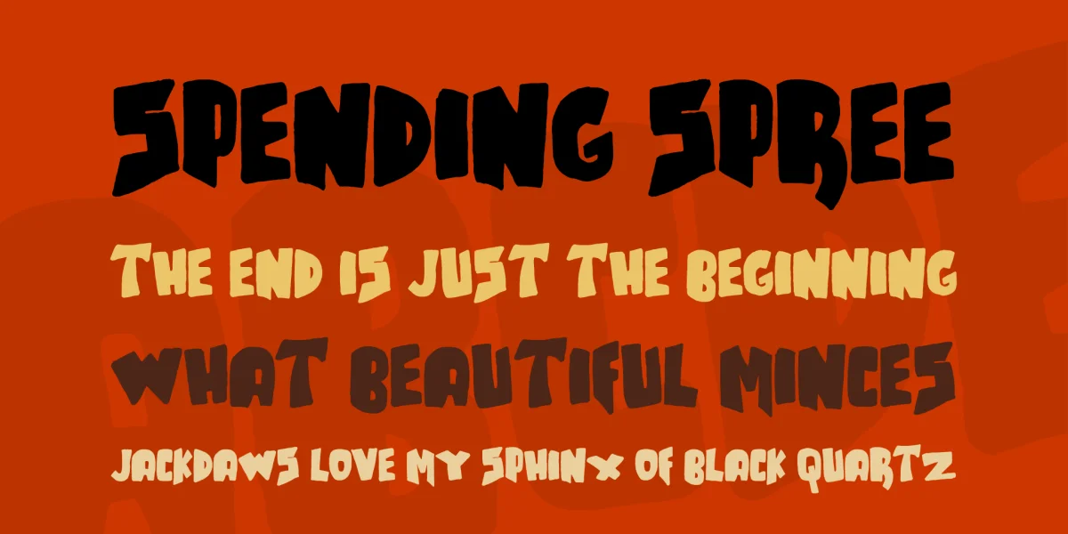 JMH TALES Font preview 2