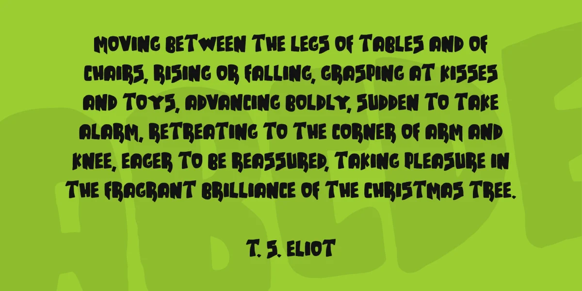 JMH TALES Font preview 3