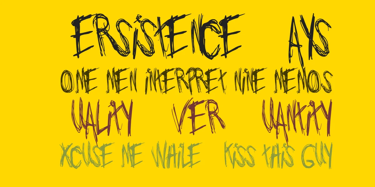 Jo wrote a lovesong Font preview 2