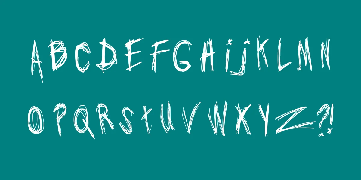 Jo wrote a lovesong Font preview 3