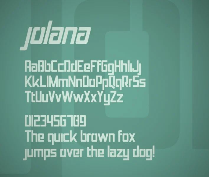 Jolana Font Family