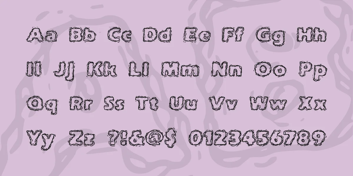 Jolt Of Caffeine BRK Font preview 2