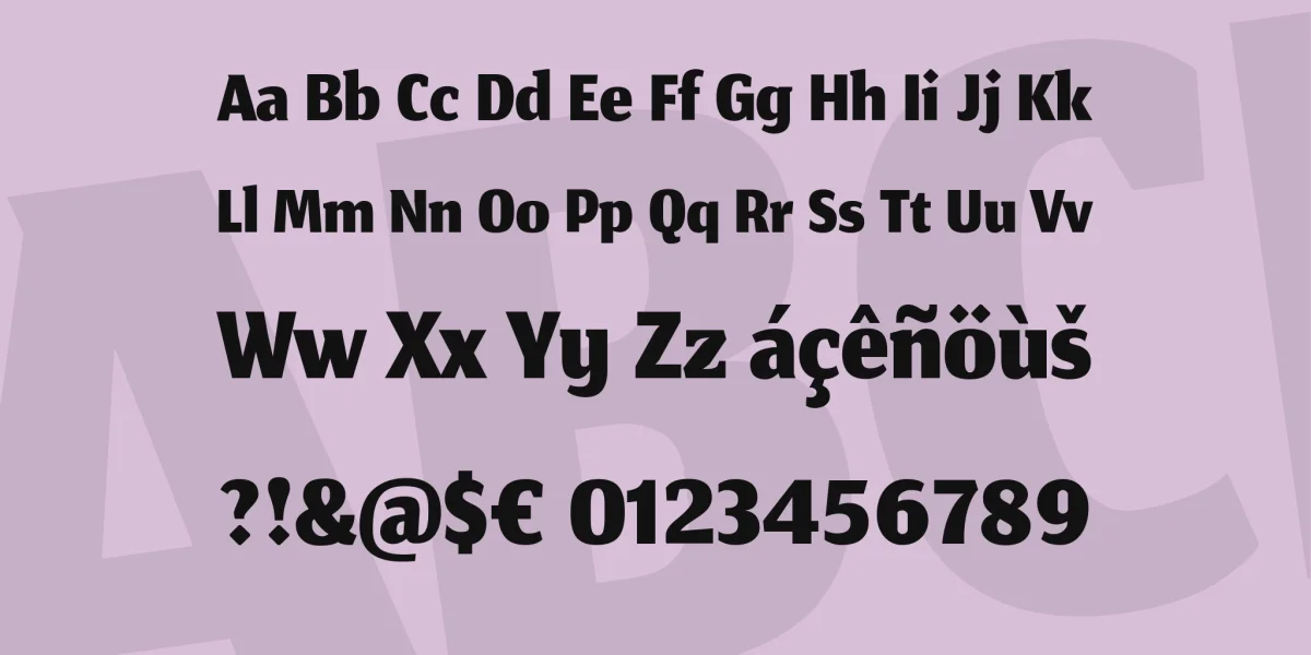 Jomhuria Font preview 4