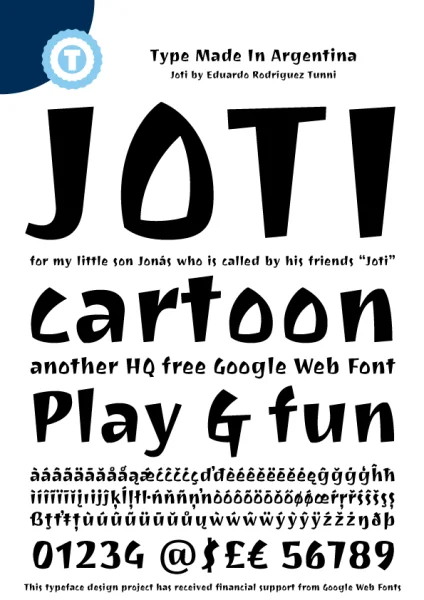 Joti One Font