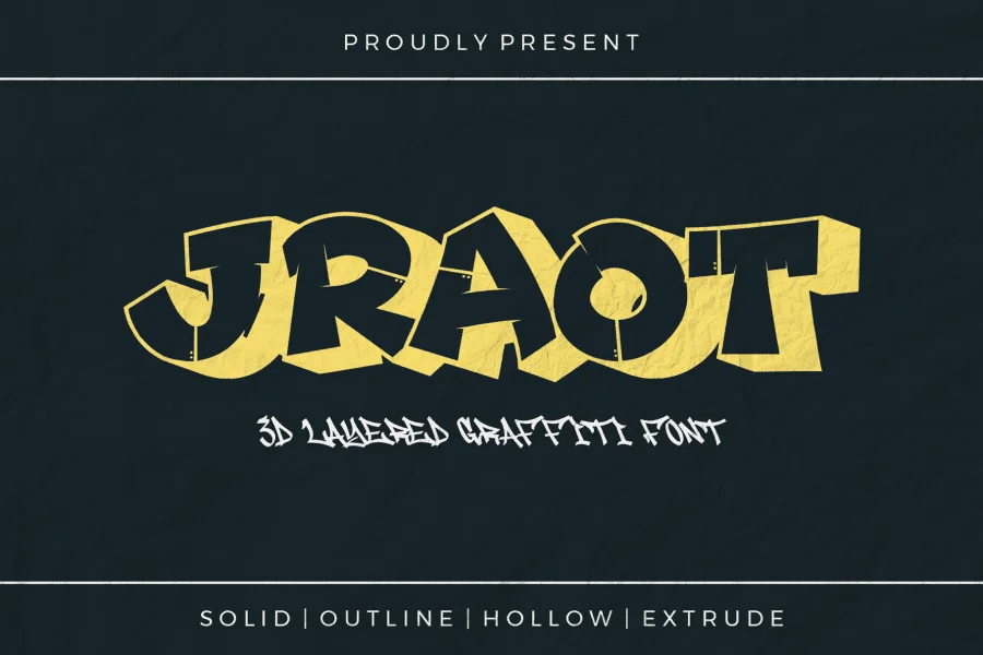 Jraot Font Family