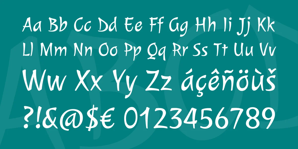 Julee Font preview 4
