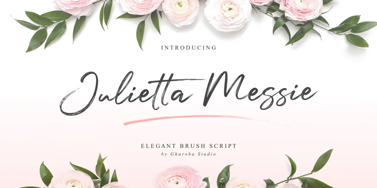 Julietta Messie Font preview 3