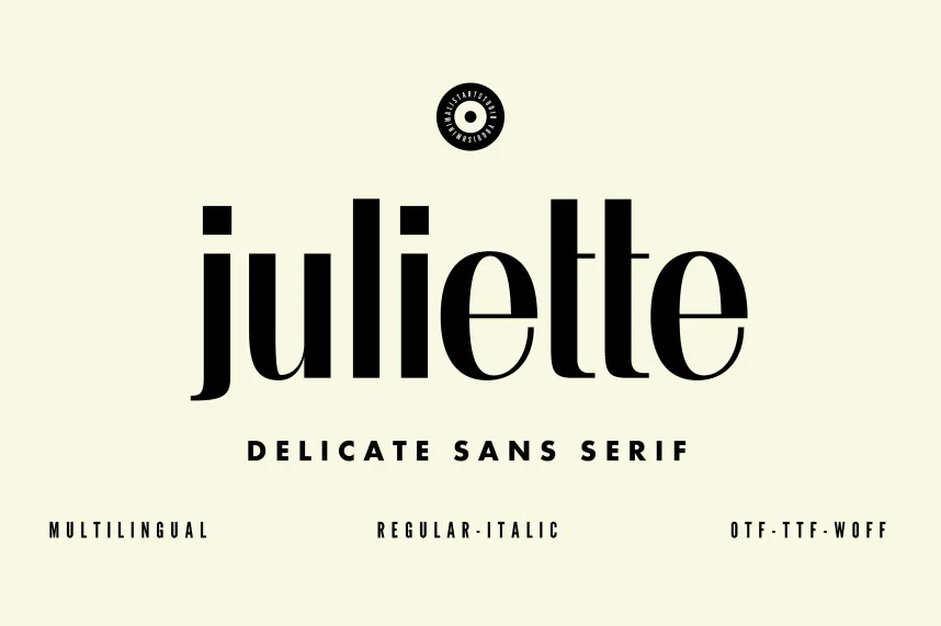 Juliette Sans Serif Font