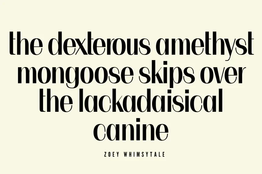Juliette Sans Serif Font preview 3