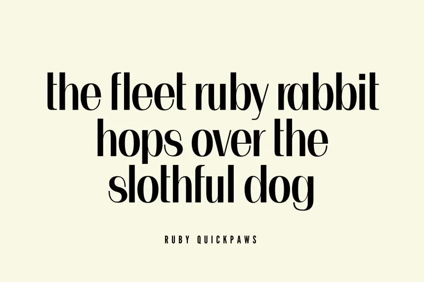 Juliette Sans Serif Font preview 5