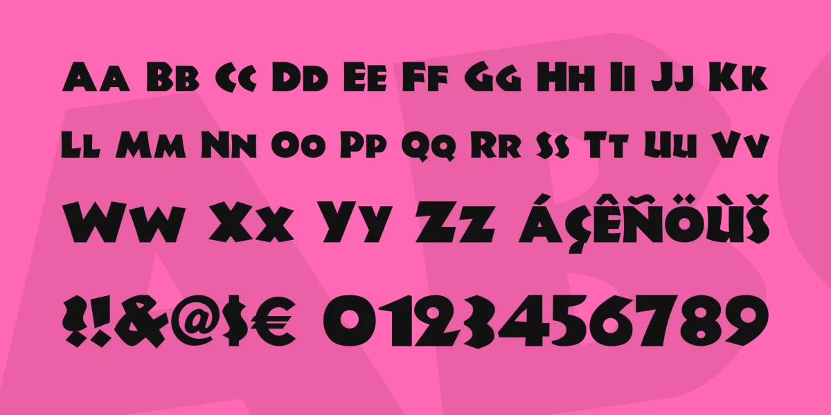 Jungle Fever Font Family preview 3