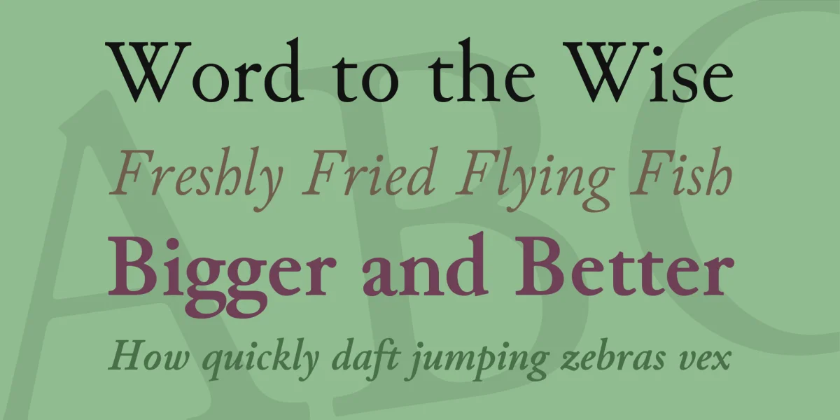 Junicode Font Family preview 2