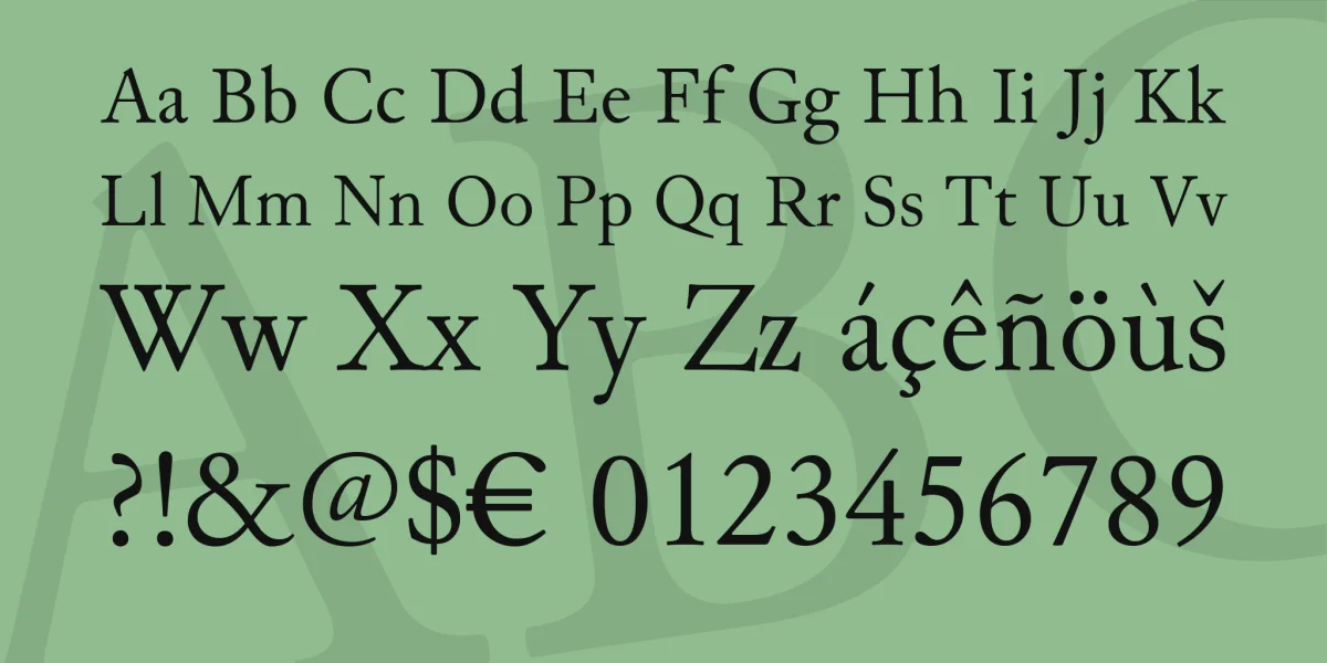 Junicode Font Family preview 4