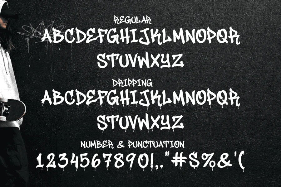 Junky Style Font Family preview 8