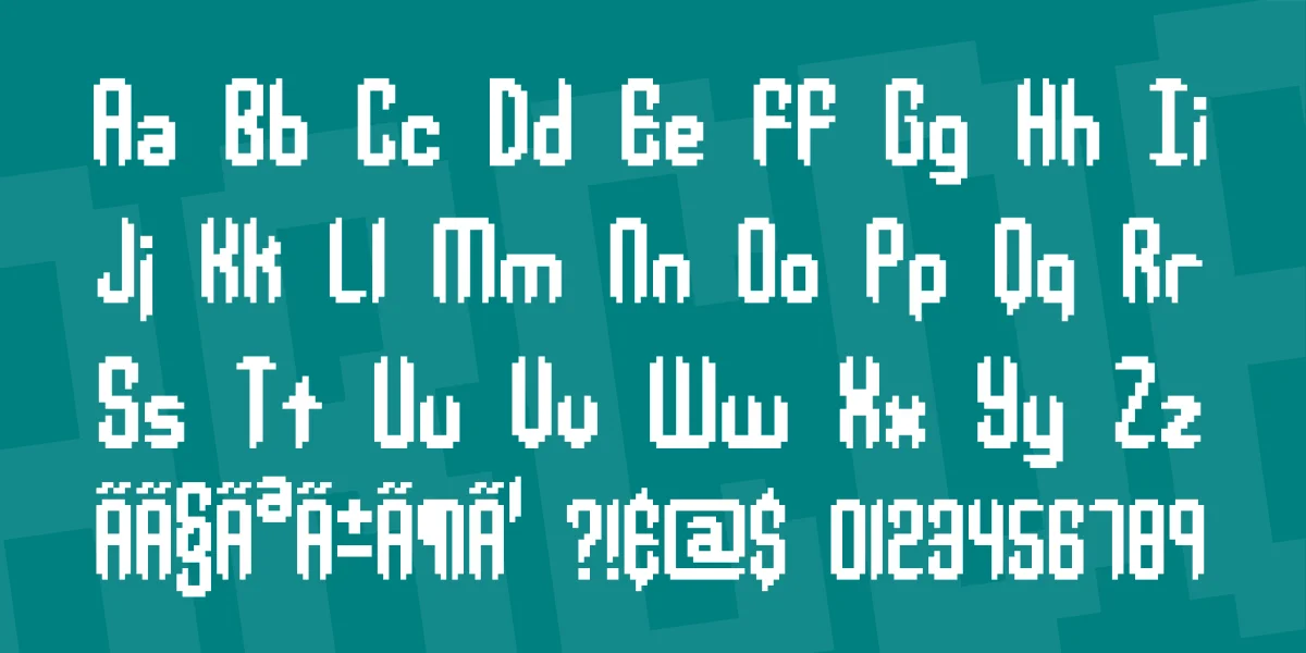 Jupiter Crash BRK Font preview 4