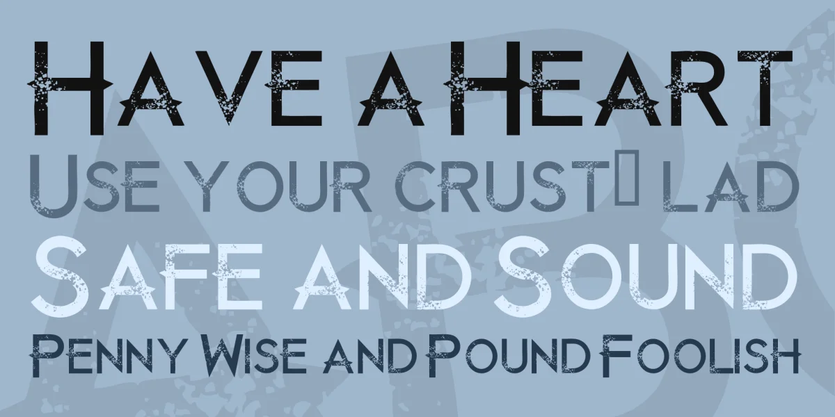 Just Die Already Font preview 2