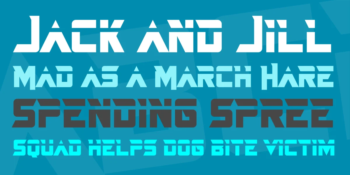 Just In The Firestorm Font preview 2