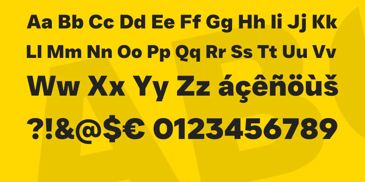 JUST Sans Font Family preview 10