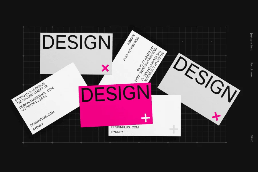 JUST Sans Font Family preview 5