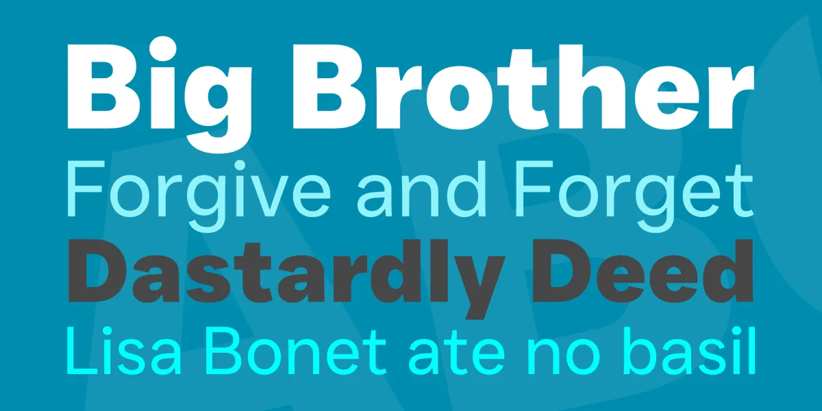 JUST Sans Font Family preview 8