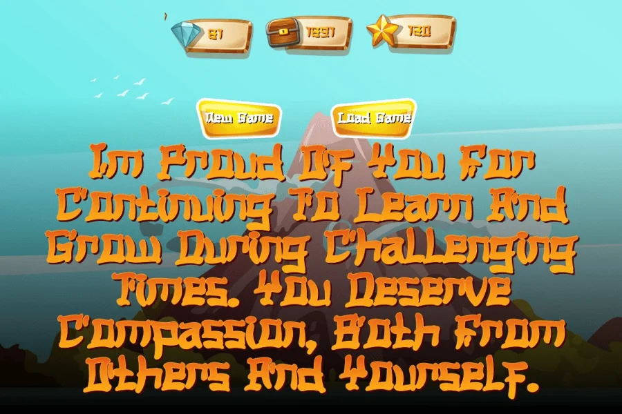 Kaijuz Font preview 11