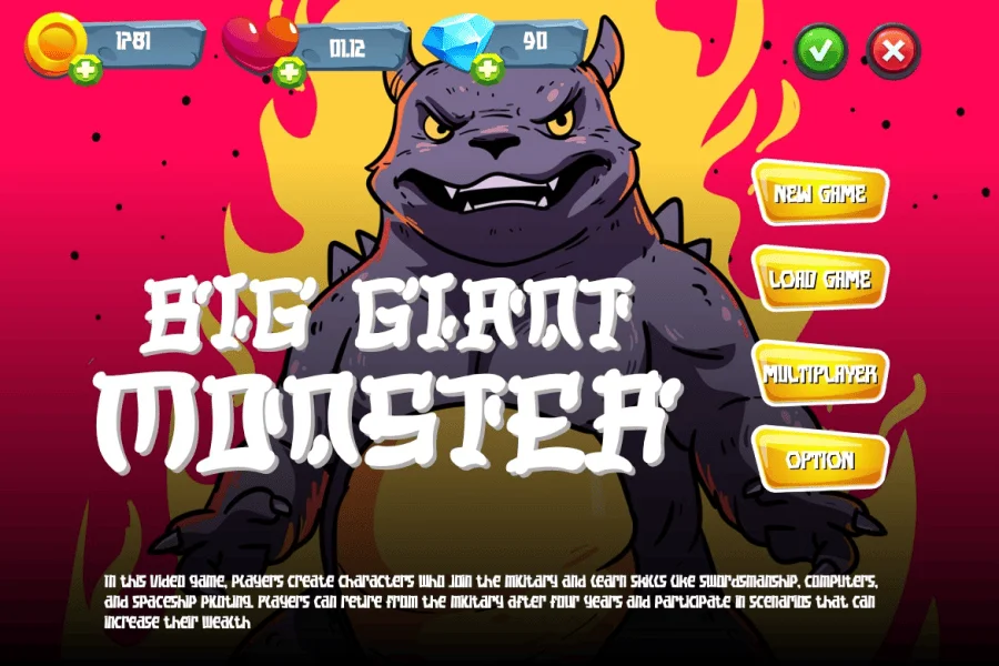 Kaijuz Font preview 9