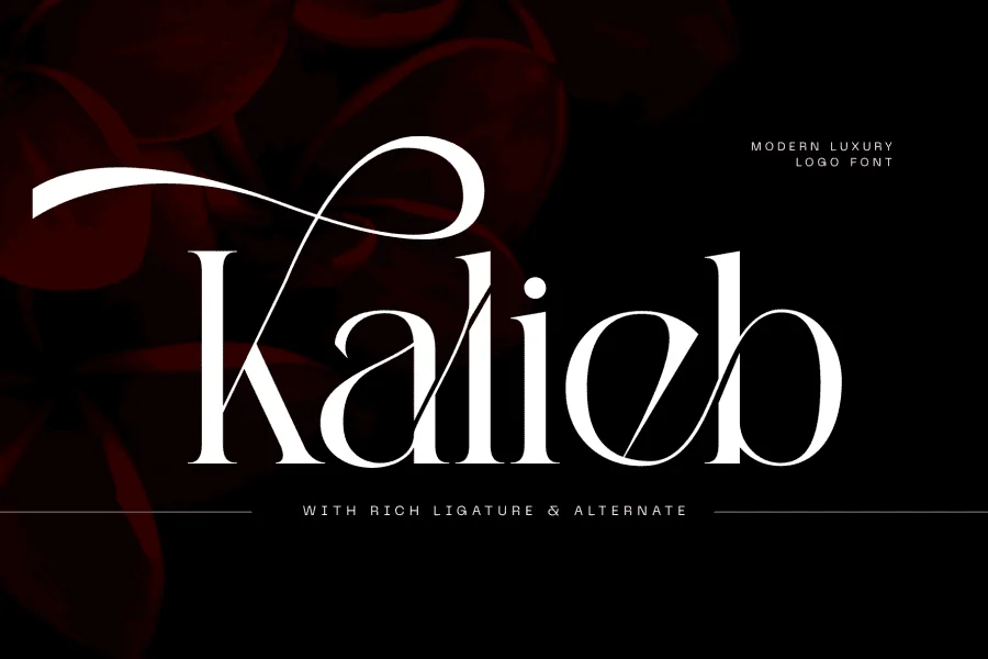 Kalieb Luxury Demo Font