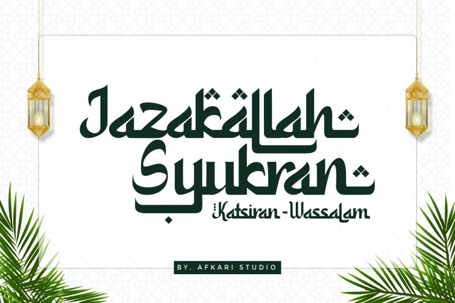 Kamali Font preview 14