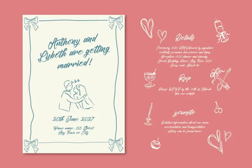 Kamperly Vacation Font preview 5