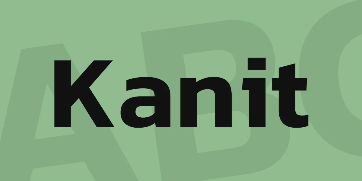Kanit Font Family