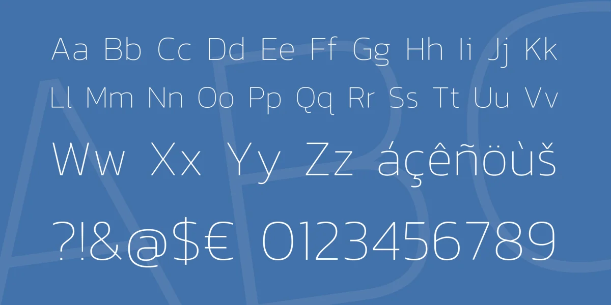 Kanit Font Family preview 5