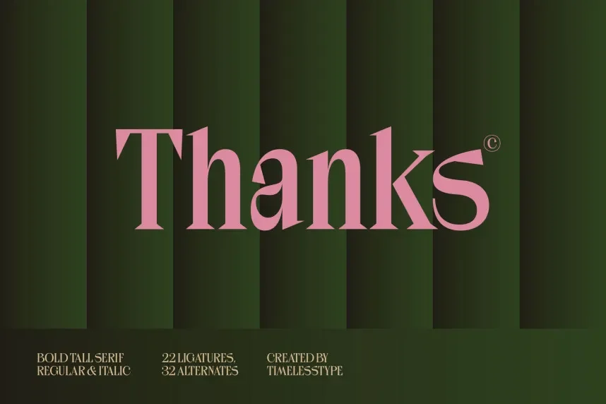 Kanoffe Dramed Font preview 6