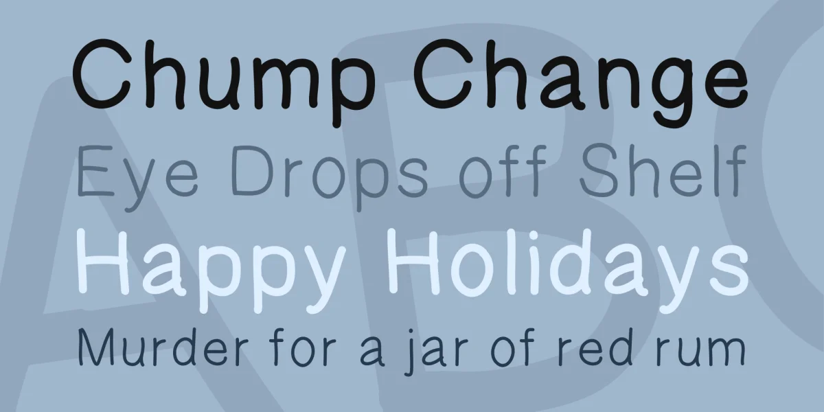 KaoriGel Font Family preview 4
