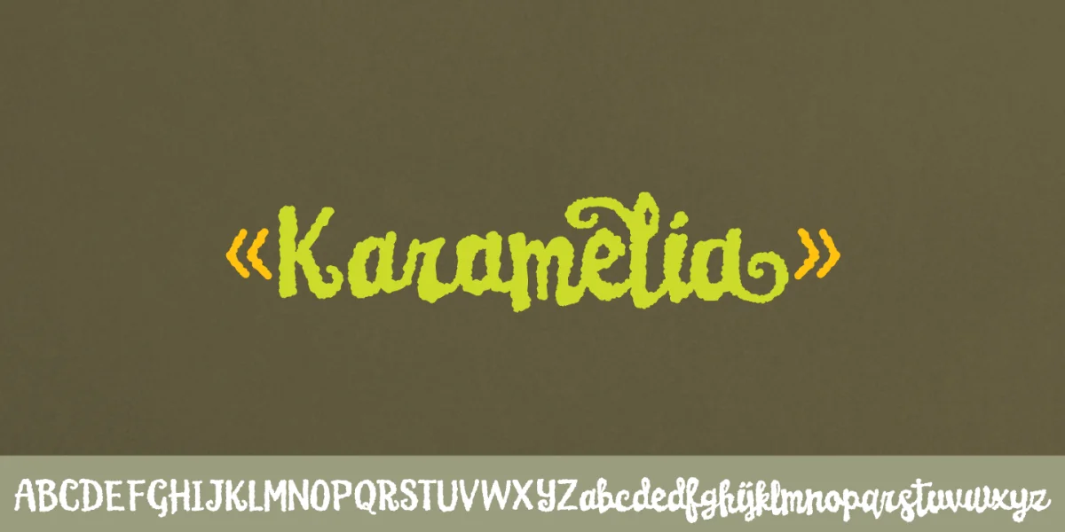 Karamelia DEMO Font