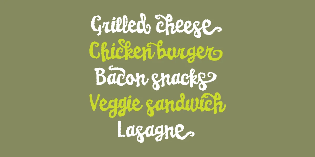 Karamelia DEMO Font preview 2