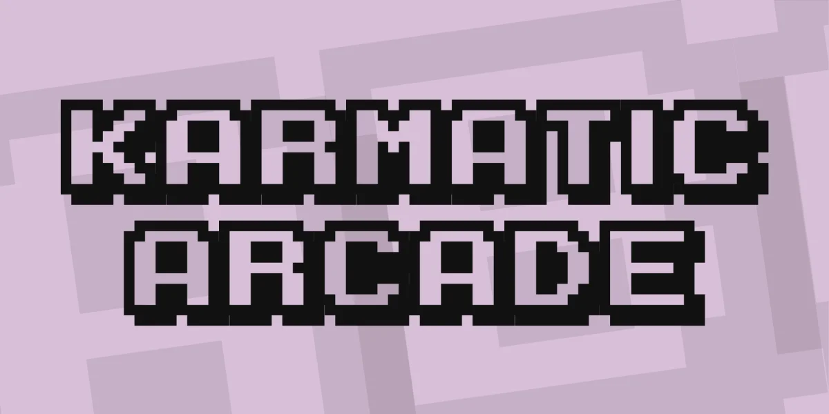 Karmatic Arcade Font