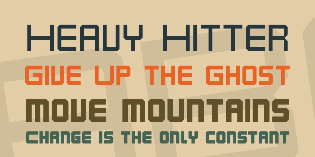 Karnivore Font Family preview 2