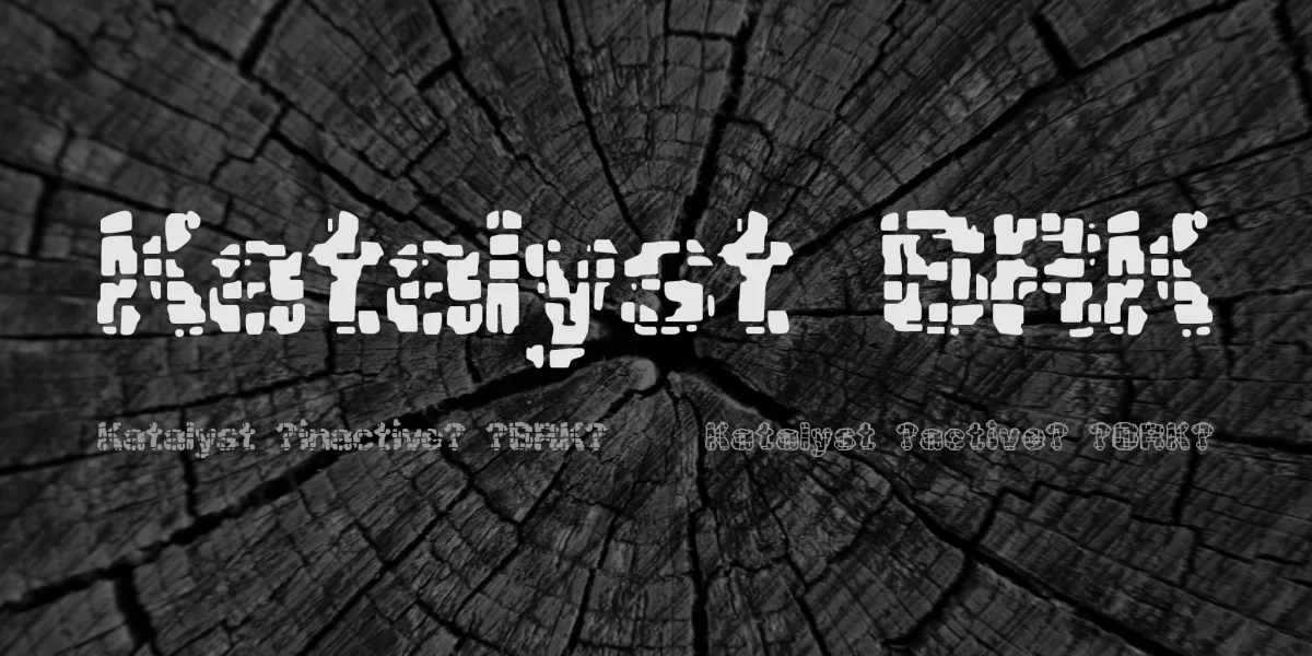 Katalyst BRK Font Family