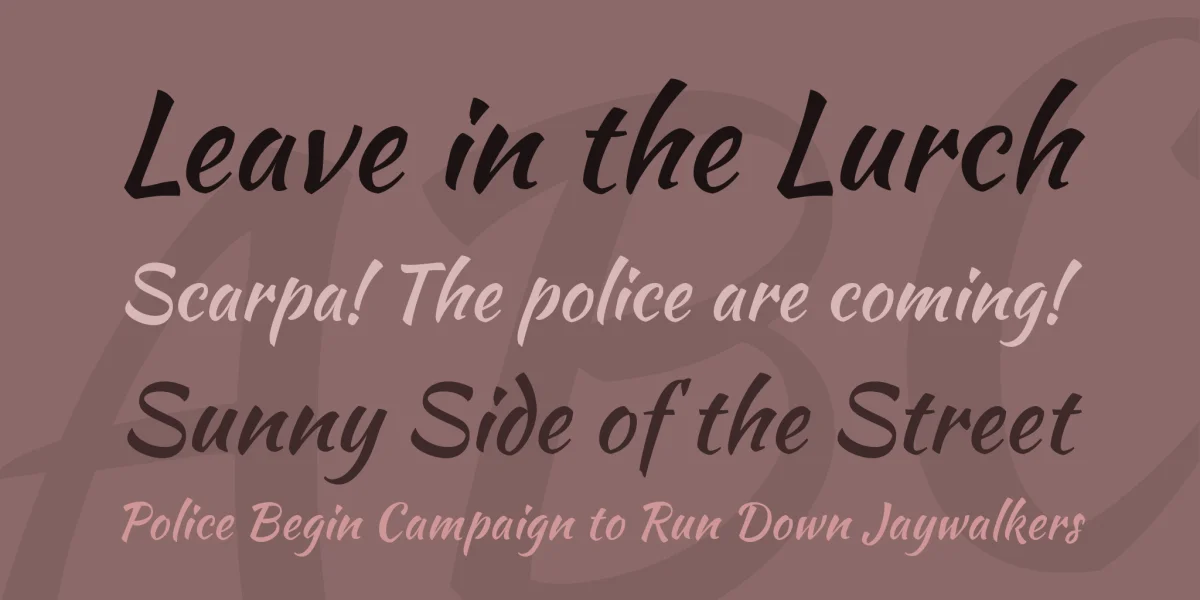 Kaushan Script Font Family preview 2