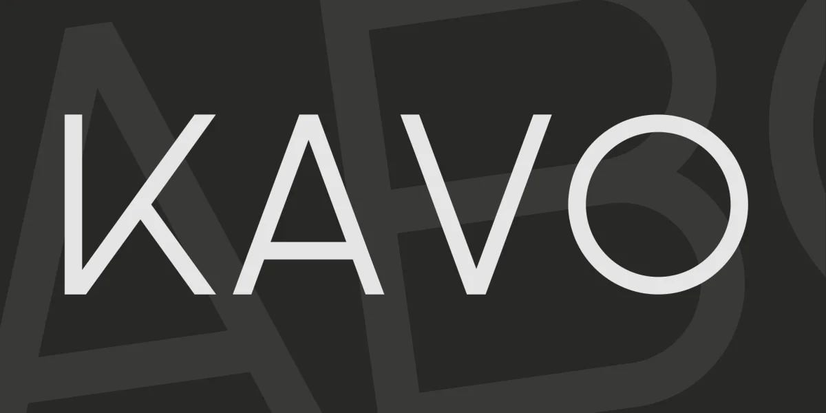 Kavo Font preview 12