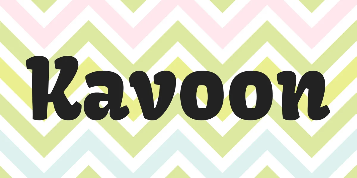 Kavoon Font