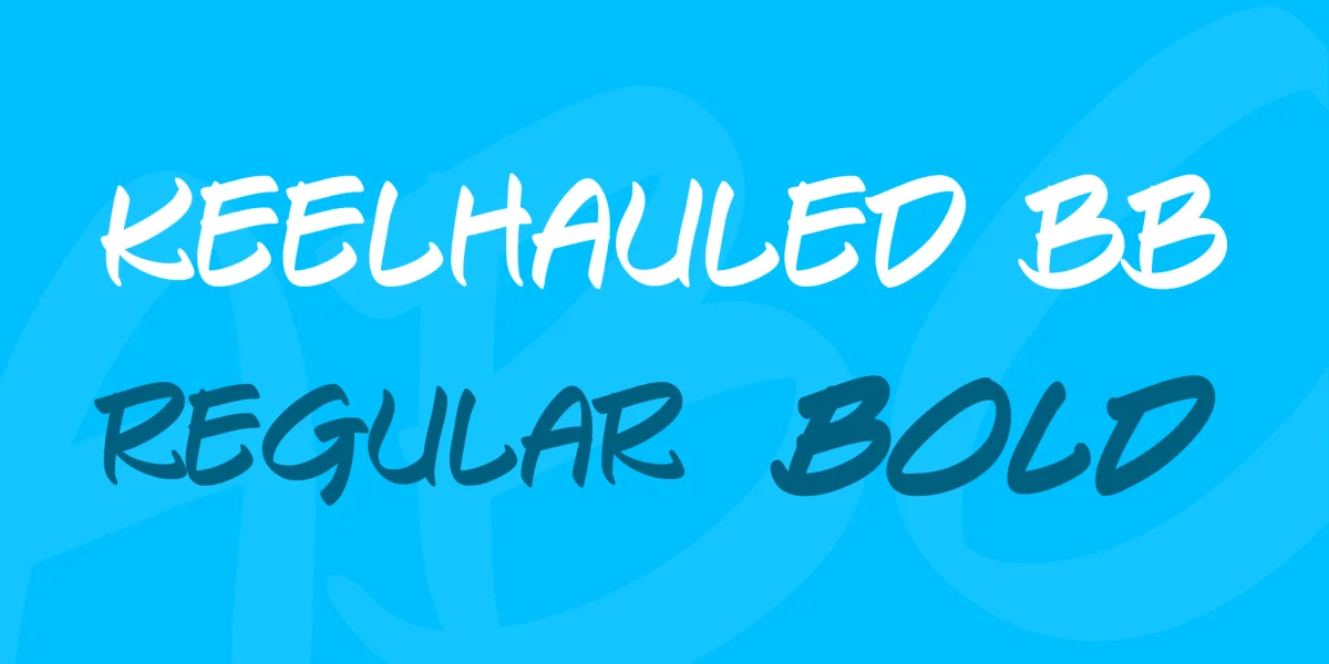 Keelhauled BB Font Family