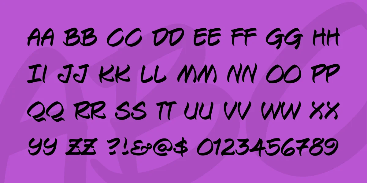 Keelhauled BB Font Family preview 4