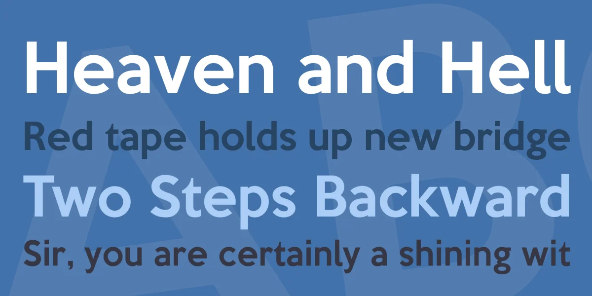 Keep Calm Font preview 2