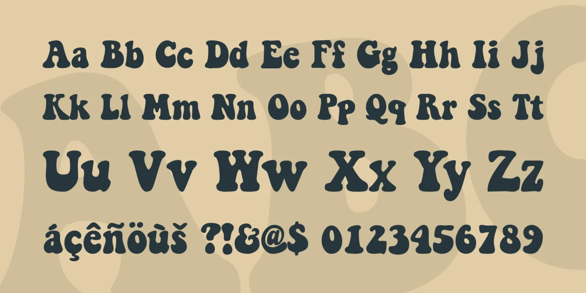 Keep on Truckin' Font preview 3